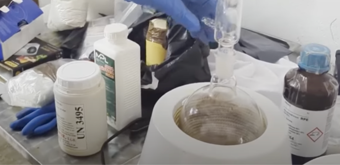 Crystal meth lab discovered in Madrid (VIDEO)