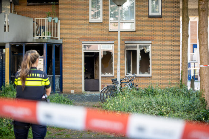 Forse schade na explosie in Amsterdam-Zuidoost